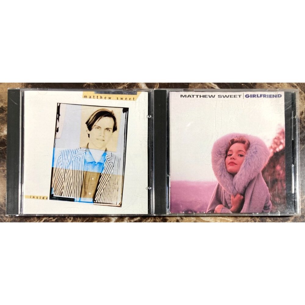 Matthew Sweet 2 CD Lot Inside 1986 & Girlfriend 1991 Discs Near Mint